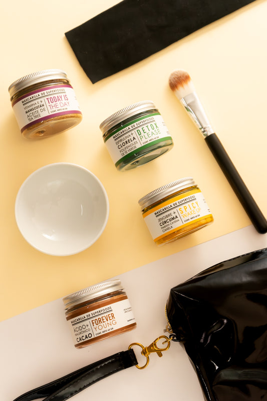 Beauty Kit: 4 mascarillas de superfoods