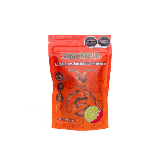Cacahuates Enchilados Proteicos – Snacktein